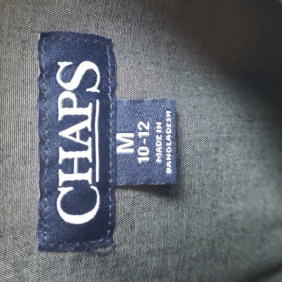 Chaps boys button up dress shirt size medium - Picture 7 of 11